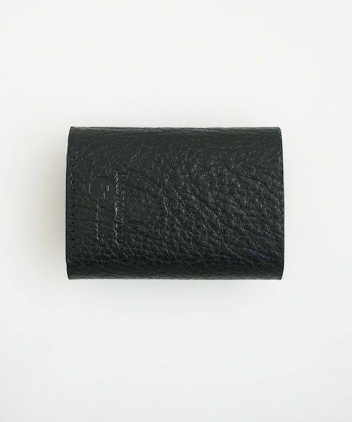 macromauro マクロマウロ.WORDING WALLET MINI [BLACK]_
