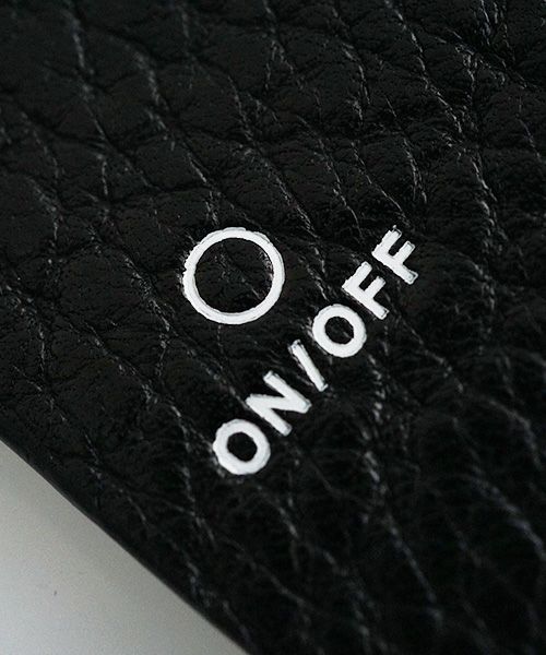 macromauro マクロマウロ.WORDING WALLET MINI [BLACK]_