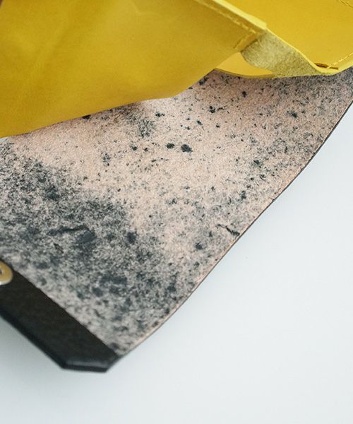 macromauro マクロマウロ.WORDING WALLET MINI [BLACK]_