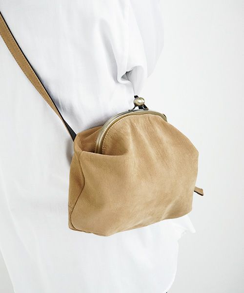 macromauro×Palm maison.マクロマウロ×パームメゾン.【別注】ganma mini original goat Leather[beige]_