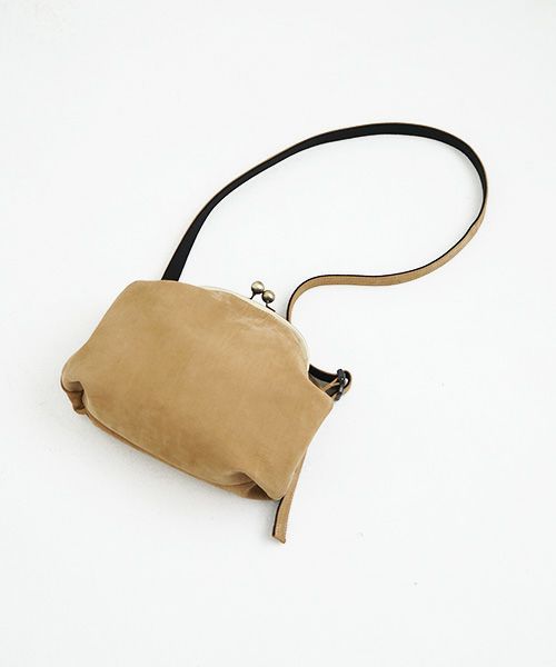 macromauro×Palm maison.マクロマウロ×パームメゾン.【別注】ganma mini original goat Leather[beige]_