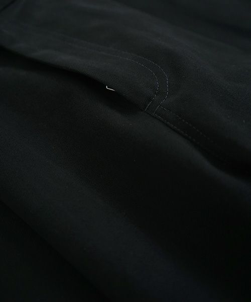 STUDIONICHOLSON スタジオニコルソン.VOLUME PLEAT PANTS[SNM-351/BLACK]
