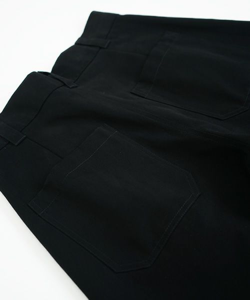 STUDIONICHOLSON スタジオニコルソン.VOLUME PLEAT PANTS[SNM-351/BLACK]