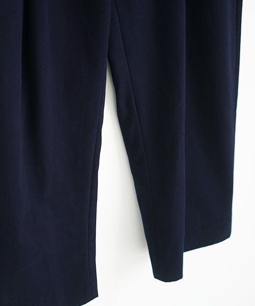 STUDIONICHOLSON スタジオニコルソン.VOLUME PLEAT PANTS[SNM-351/DARK NAVY]