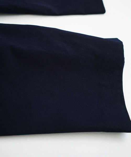 STUDIONICHOLSON スタジオニコルソン.VOLUME PLEAT PANTS[SNM-351/DARK NAVY]