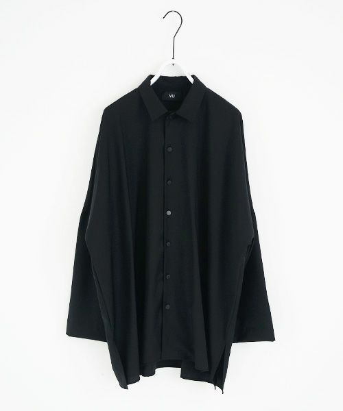 VUy.ヴウワイ.classic shirt vuy-s12-s03[BLACK]