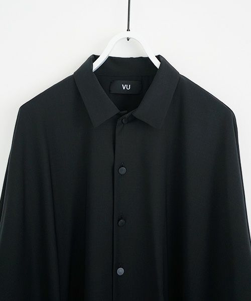 VUy.ヴウワイ.classic shirt vuy-s12-s03[BLACK]