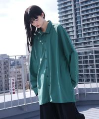 VUy.ヴウワイ.classic shirt vuy-s12-s03[GREEN]:s
