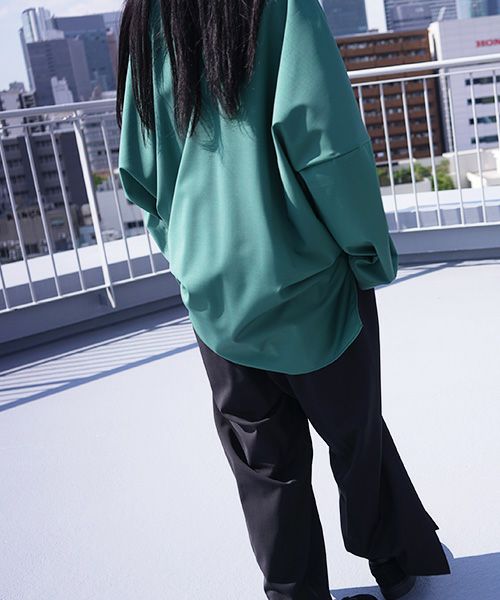 VUy.ヴウワイ.classic shirt vuy-s12-s03[GREEN]:s