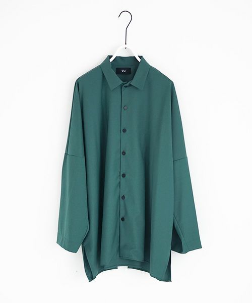 VUy.ヴウワイ.classic shirt vuy-s12-s03[GREEN]:s