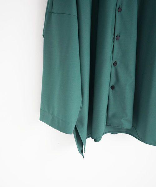 VUy.ヴウワイ.classic shirt vuy-s12-s03[GREEN]:s