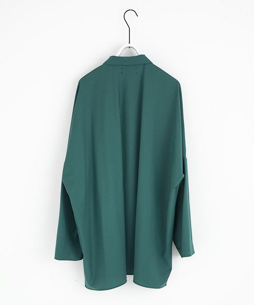 VUy.ヴウワイ.classic shirt vuy-s12-s03[GREEN]:s