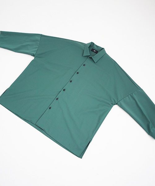 VUy.ヴウワイ.classic shirt vuy-s12-s03[GREEN]:s