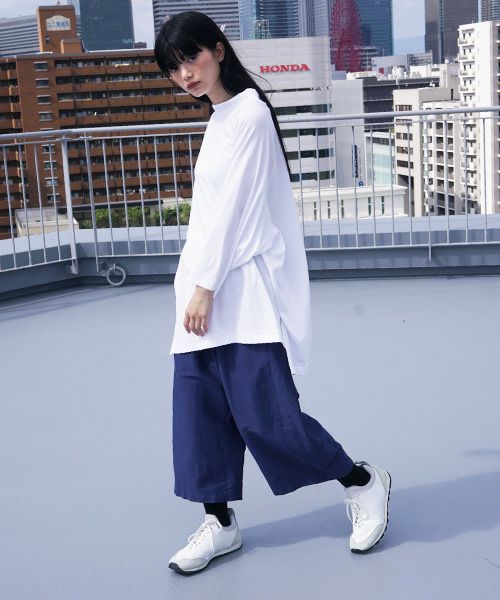 VUy.ヴウワイ.highneck knit vuy-s12-k01[WHITE]