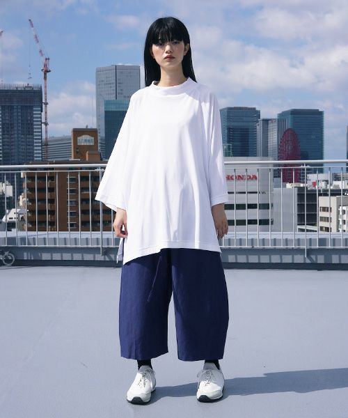 VUy.ヴウワイ.highneck knit vuy-s12-k01[WHITE]