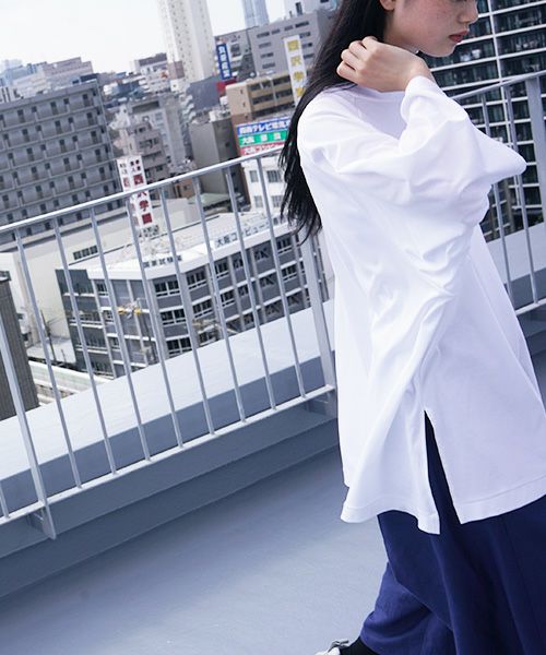VUy.ヴウワイ.highneck knit vuy-s12-k01[WHITE]
