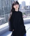 VUy.ヴウワイ.highneck knit vuy-s12-k01[BLACK]