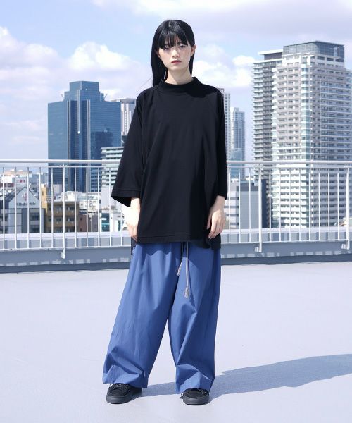 VUy.ヴウワイ.highneck knit vuy-s12-k01[BLACK]
