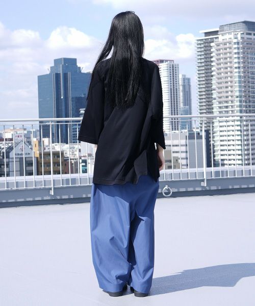 VUy.ヴウワイ.highneck knit vuy-s12-k01[BLACK]