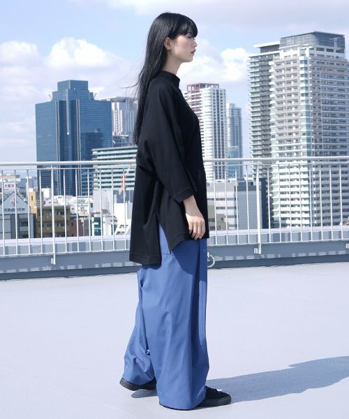 VUy.ヴウワイ.highneck knit vuy-s12-k01[BLACK]