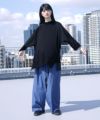 VUy.ヴウワイ.highneck knit vuy-s12-k01[BLACK]
