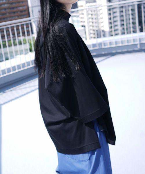 VUy.ヴウワイ.highneck knit vuy-s12-k01[BLACK]