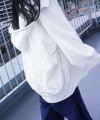 VUy.ヴウワイ.big hoody vuy-s12-k03[WHITE]