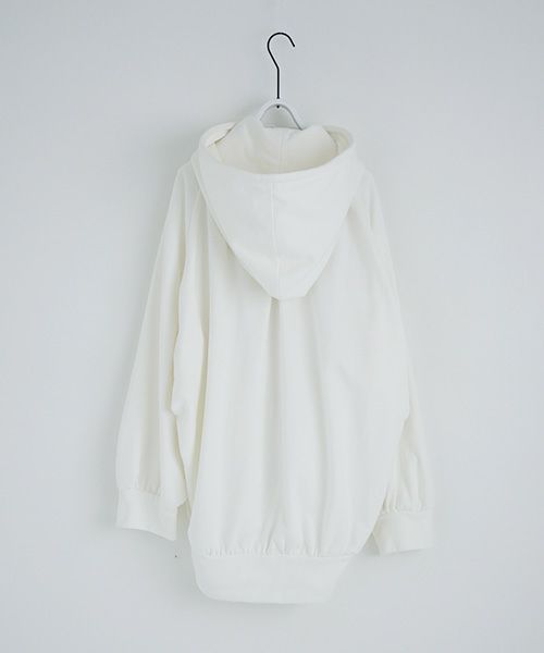 VUy.ヴウワイ.big hoody vuy-s12-k03[WHITE]