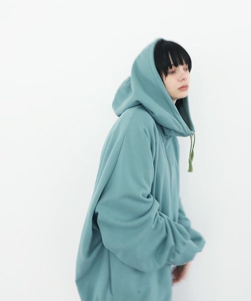 VUy.ヴウワイ.big hoody vuy-s23-k04[GREEN]