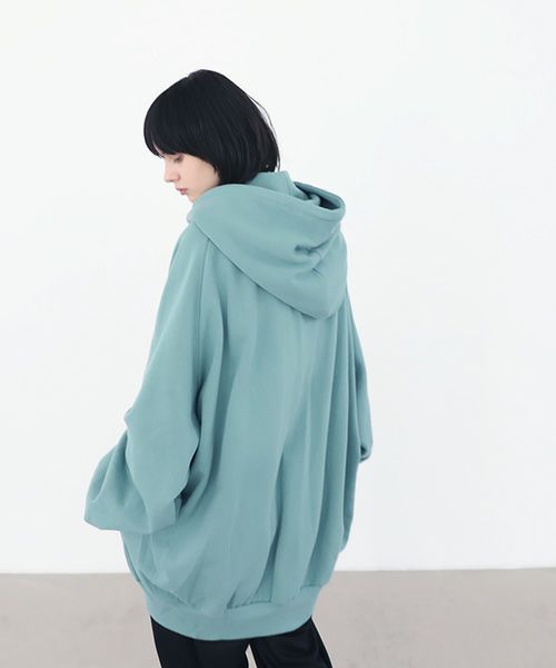 VUy.ヴウワイ.big hoody vuy-s23-k04[GREEN]