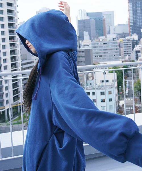 VUy ヴウワイ big hoody vuy-s23-k04[BLUE]_