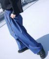 VUy.ヴウワイ.wide silhouette pants vuy-s12-p01[BLUE]
