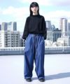 VUy.ヴウワイ.wide silhouette pants vuy-s12-p01[BLUE]