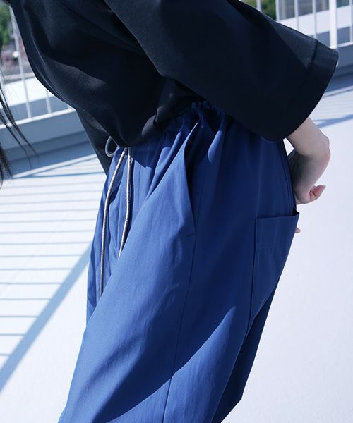 VUy.ヴウワイ.wide silhouette pants vuy-s12-p01[BLUE]