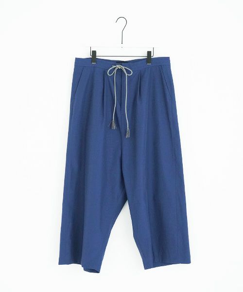 VUy.ヴウワイ.wide silhouette pants vuy-s12-p01[BLUE]