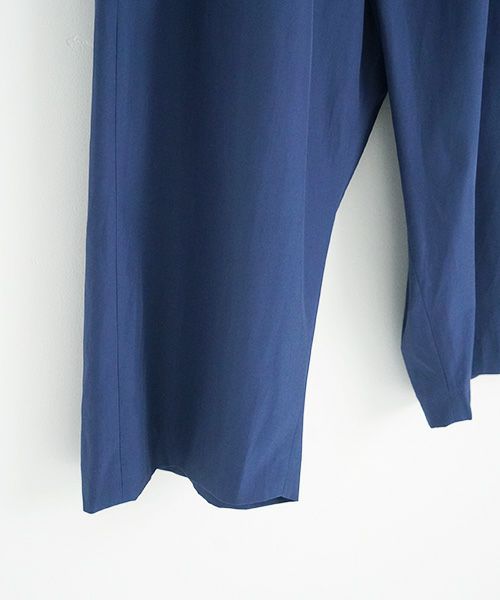 VUy.ヴウワイ.wide silhouette pants vuy-s12-p01[BLUE]