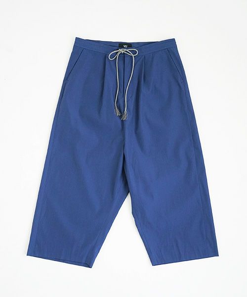VUy.ヴウワイ.wide silhouette pants vuy-s12-p01[BLUE]