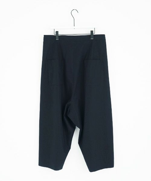 VUy.ヴウワイ.wide silhouette pants vuy-s12-p01[BLACK]