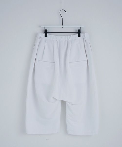 VUy.ヴウワイ.wide short pants vuy-s12-p02[WHITE]_
