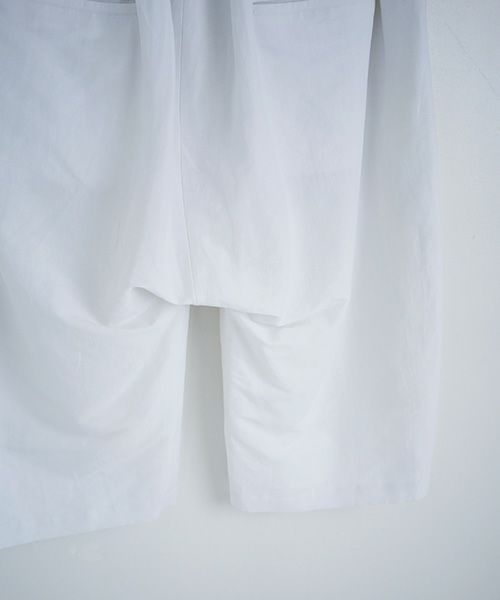 VUy.ヴウワイ.wide short pants vuy-s12-p02[WHITE]_