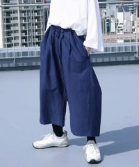 VUy.ヴウワイ.wide short pants vuy-s12-p02[BLUE]