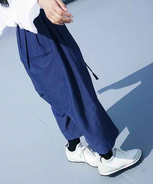 VUy.ヴウワイ.wide short pants vuy-s12-p02[BLUE]