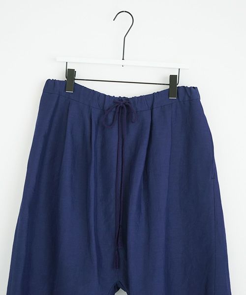 VUy.ヴウワイ.wide short pants vuy-s12-p02[BLUE]
