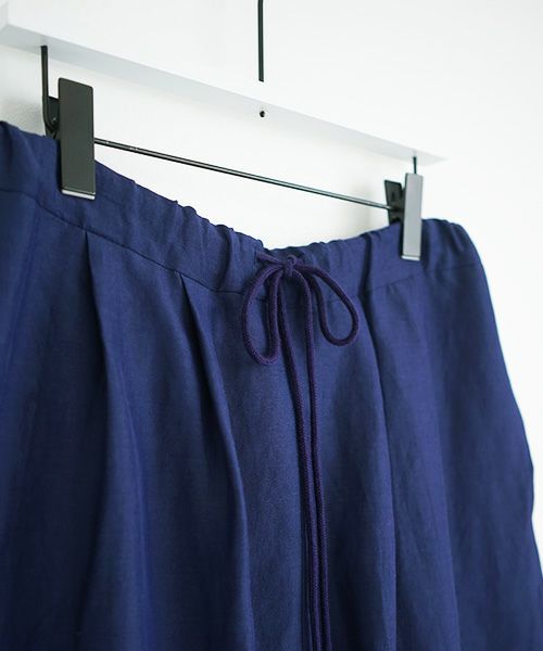 VUy.ヴウワイ.wide short pants vuy-s12-p02[BLUE]