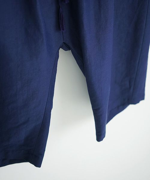 VUy.ヴウワイ.wide short pants vuy-s12-p02[BLUE]