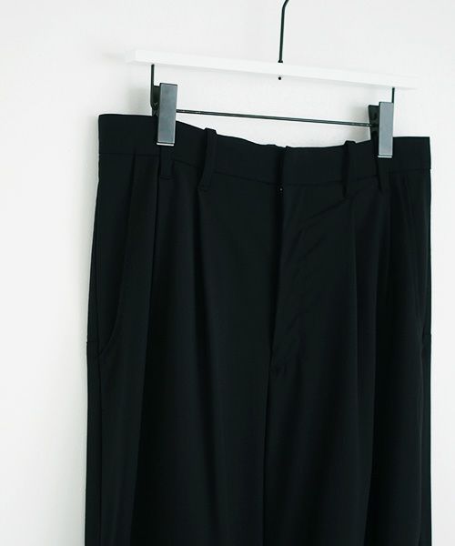 VUy.ヴウワイ.box slit psnts vuy-s12-p03[BLACK]