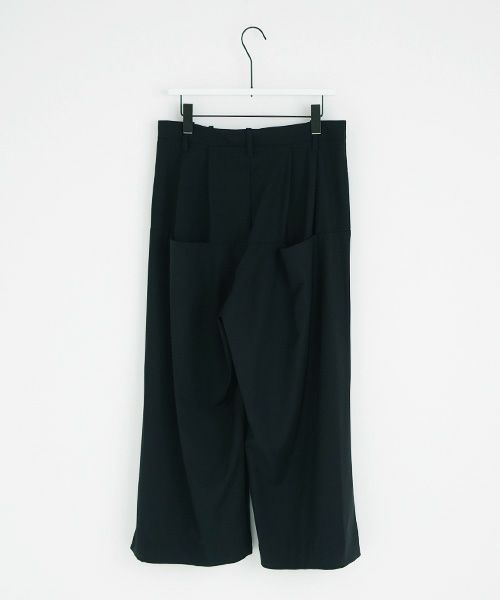 VUy.ヴウワイ.box slit psnts vuy-s12-p03[BLACK]