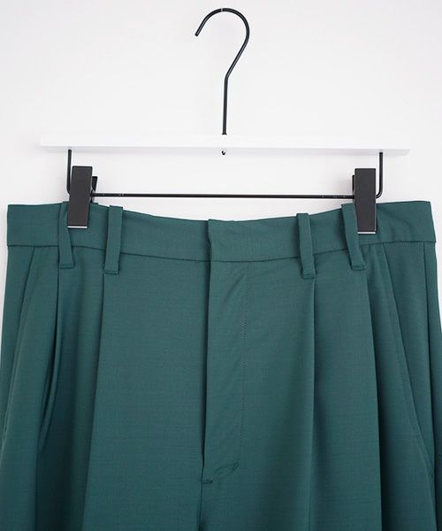 VUy.ヴウワイ.box slit psnts vuy-s12-p03[GREEN]_