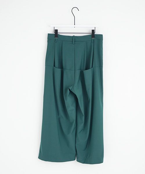 VUy.ヴウワイ.box slit psnts vuy-s12-p03[GREEN]_