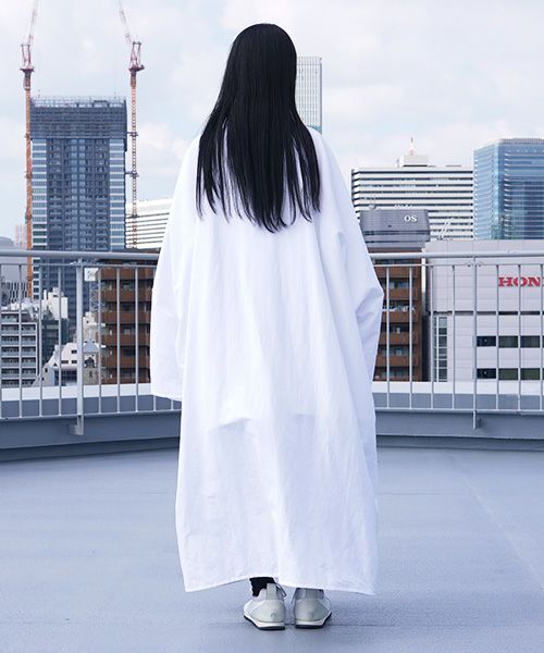 VUy.ヴウワイ.gown coat vuy-s12-c01[WHITE]